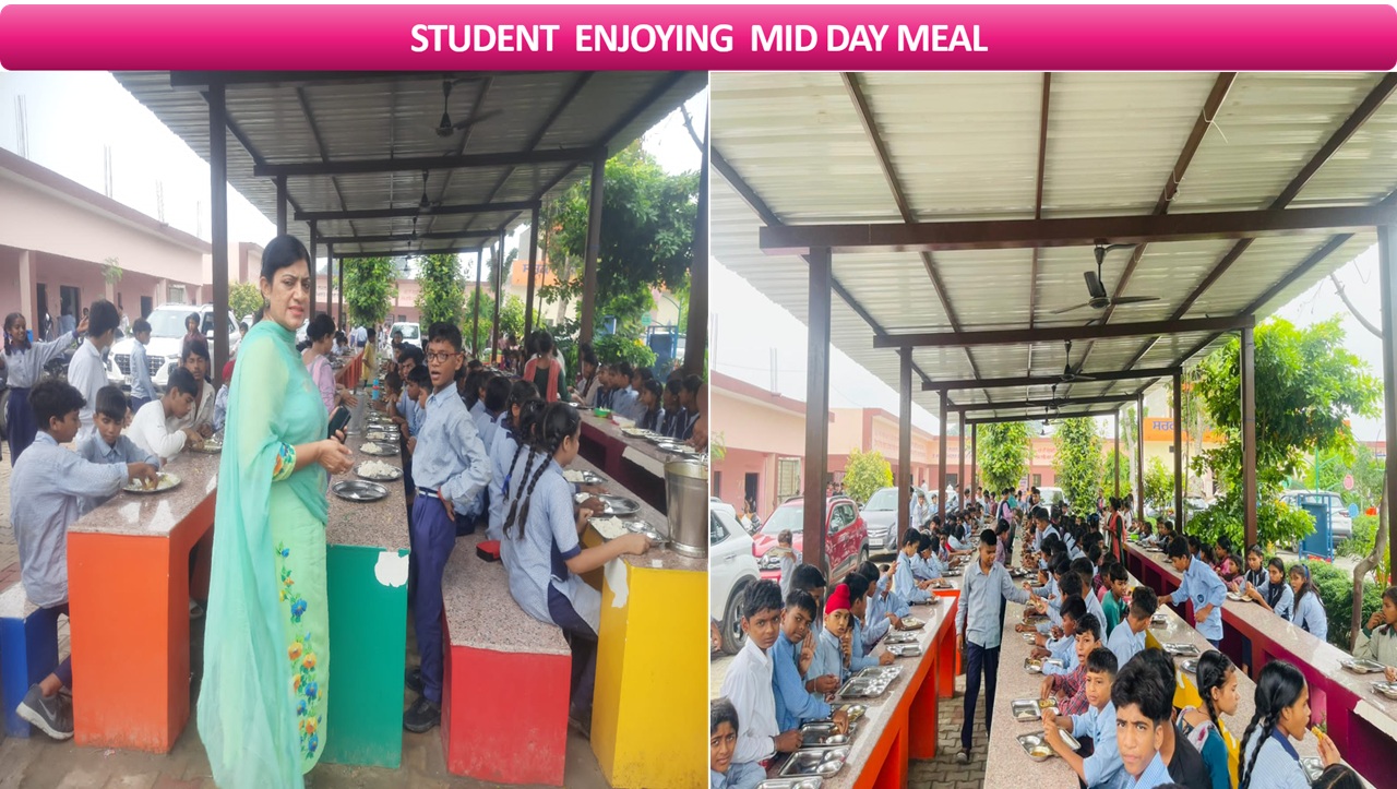STUDENT EAT MID DAY MEAL 1